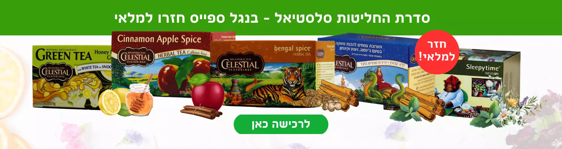 סדרת החליטות של סלסטיאל בנגל ספייס חזרו למלאי