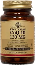 קו-אנזים Q10 סולגאר 120 מ"ג 30 כמוסות Solgar Vegetarian CoQ-1 כליל הטבע