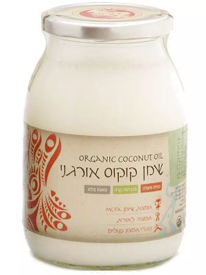 אקוגרין שמן קוקוס אורגני 1 ליטר Ecogreen Organic Coconut Oil