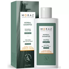 שמפו צמחי לשיער רגיל עד שמן מורז 500 מ"ל Moraz Herbal Shampoo For Normal - Oily Hair כליל הטבע