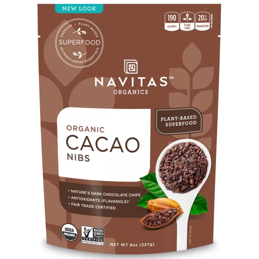 נביטס נטורלס אבקת קקאו 227 גרם Navitas Organic Cacao Powder