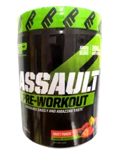 אבקה להכנת משקה על בסיס חומצות אמינו - MP ASSAULT PRE  WORKOUT כליל הטבע