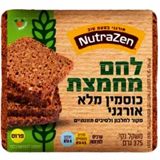 נטורזן לחם מחמצת כוסמין מלא אורגני 375 גרם NATURAZEN כליל הטבע