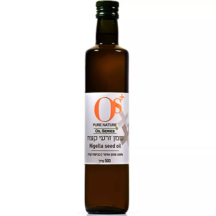 שמן זרעי קצח - OS טבעקום 500 מ
