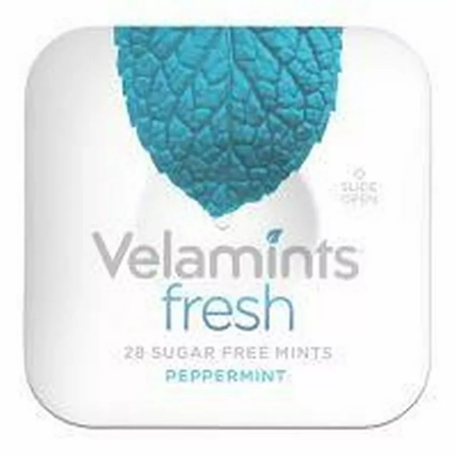 סוכריות בטעם מנטה חריפה וולמינטס 20 גרם Velamints Peppermint