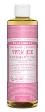 ד"ר ברונר - סבון אמיתי פריחת הדובדבן 472 מ"ל Dr.bronner Hemp Cherry Blossom כליל הטבע