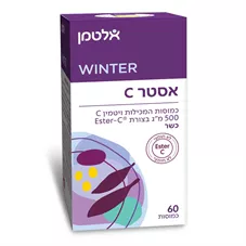 אסטר C - אלטמן 60 כמוסות Altman Ester C כליל הטבע