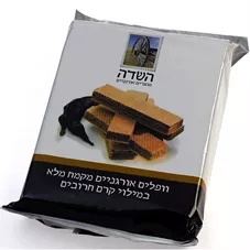 השדה - וופלים אורגניים במילוי קרם חרובים 200 גרם Hasade כליל הטבע