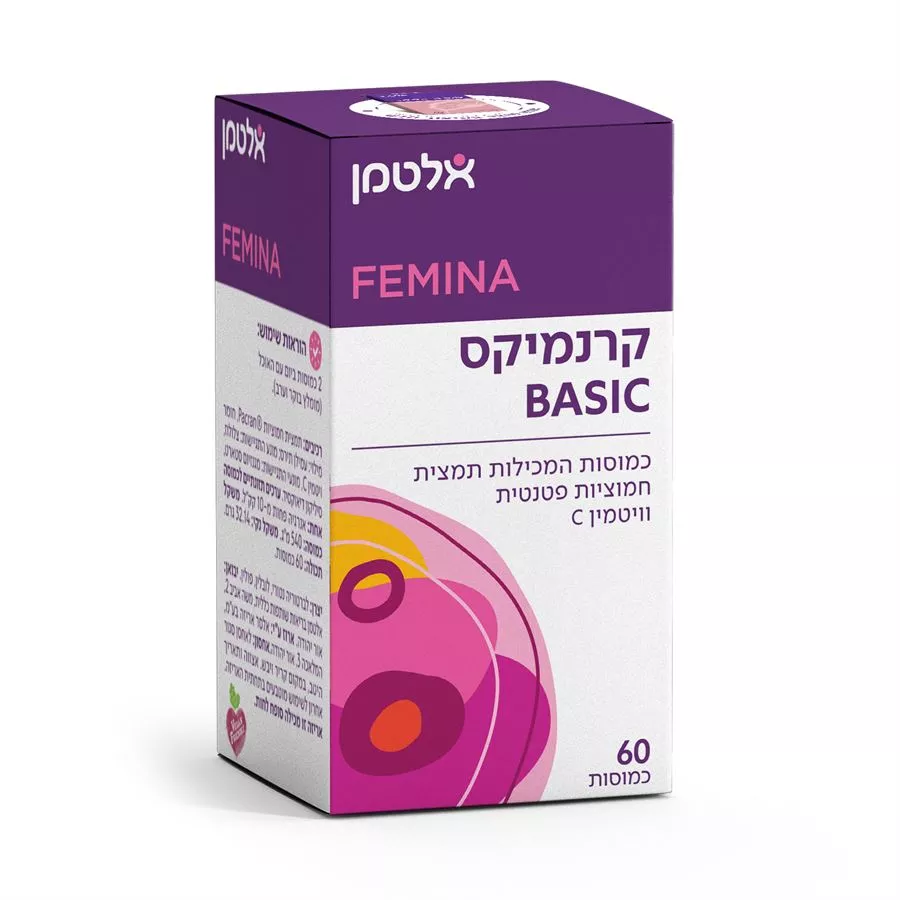 קרנמיקס בייסיק - אלטמן 60 כמוסות Altman Cranmix BASIC