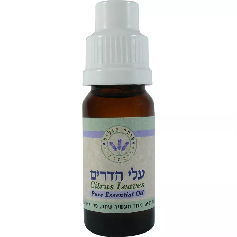 עלי הדרים שמן אתרי - עומר הגליל 10 מ