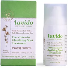 לבידו ג'ל טיפולי לפצעונים 30 מ"ל  Lavido Thera Intensive Clarifying Spot Treatment כליל הטבע