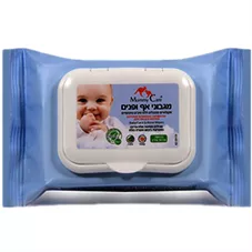 מאמי קר  - מגבוני אף ופנים לתינוקות Mommy Care Baby Face & Nose Wipes כליל הטבע
