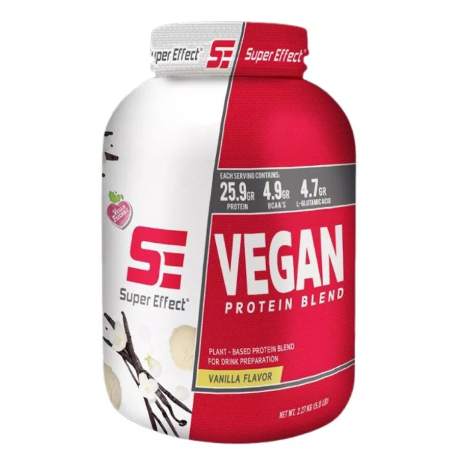אבקת חלבון טבעונית בטעם וניל סופר אפקט |  Super Effect VEGAN
