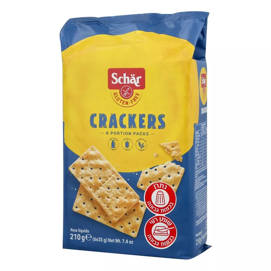 שר קרקר אפוי 210 גרם - Schar - Crackers