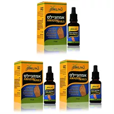 אמזוניילס - אלכימיסט שלישייה 3*30 מ"ל  Alchymist Amazonails כליל הטבע