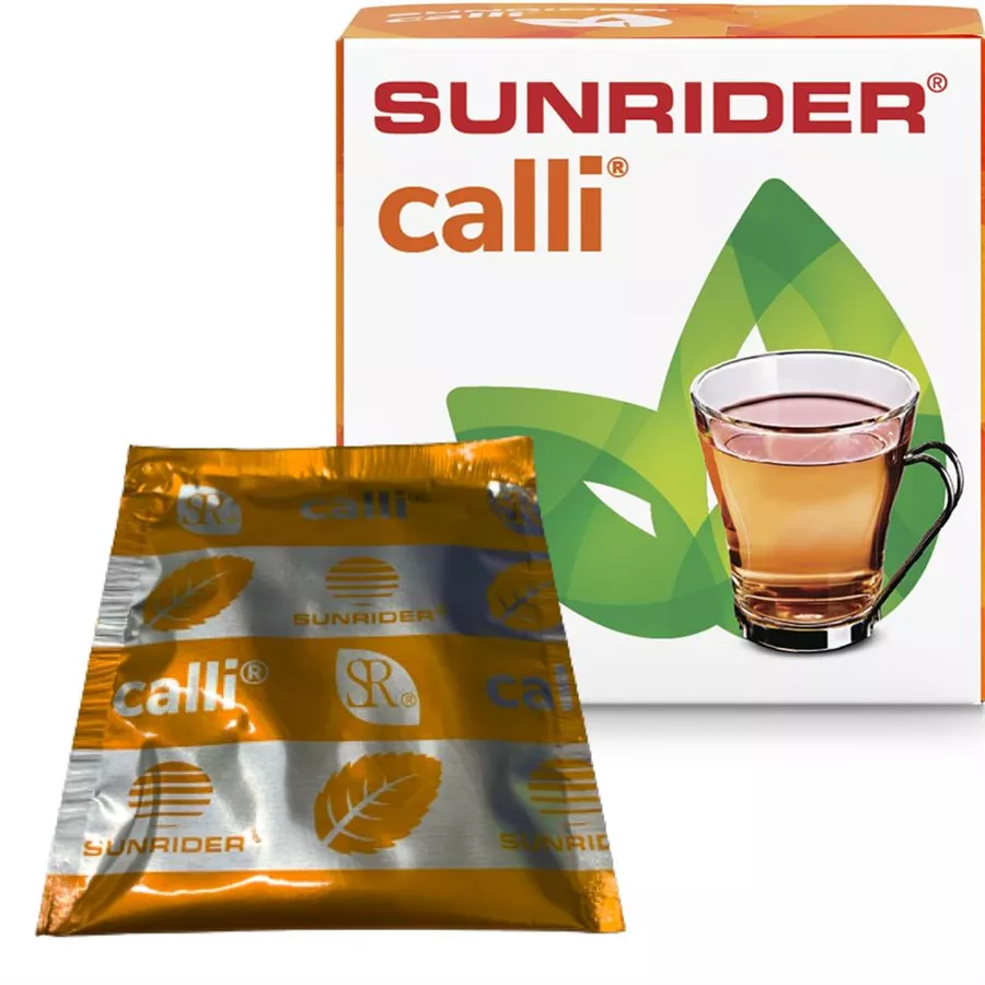 סאנריידר קאלי אורגינל מארז 10 שקיות 25 גרם Sunrider Calli Concentrated Herbal Beverage
