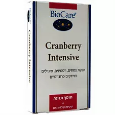 קרנברי אינטנסיב ביוקר 10גרם*6 שקיות  Biocare Cranberry Intensive כליל הטבע
