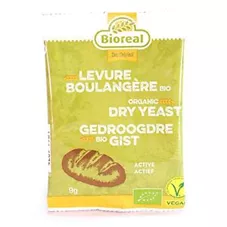 שמרים אורגניים יבשים פעילים נטורפוד 9 גרם Naturafood Organicorganic dry active yeast כליל הטבע