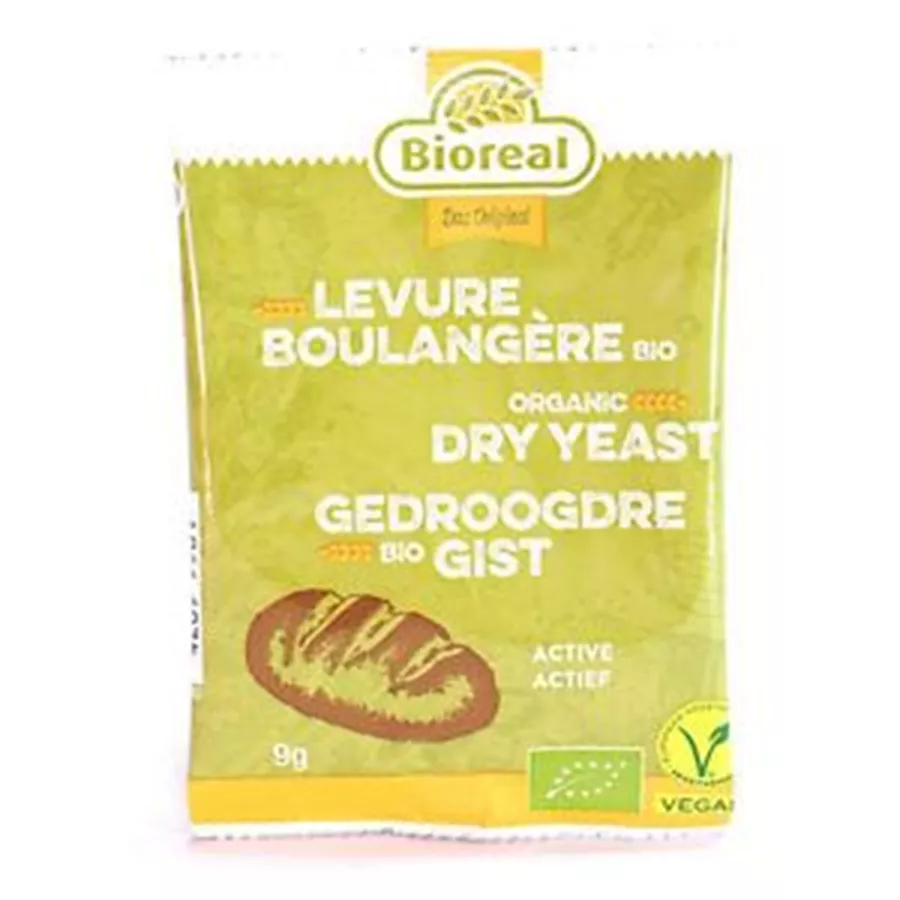 שמרים אורגניים יבשים פעילים נטורפוד 9 גרם Naturafood Organicorganic dry active yeast