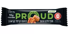 חטיף חלבון בטעם קרמל קראנץ' - פראוד  60 גרם Proud Protein Bar כליל הטבע