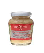 מזרח מערב ג'ינג'ר כבוש לבן 160 גרם EAST & WEST WHITE PICKLED SLICED GINGER כליל הטבע