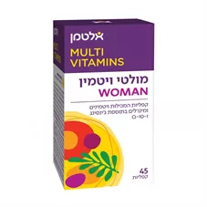 מולטי ויטמין WOMAN  - אלטמן - 45 קפליות כליל הטבע