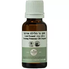 המילניום - שמן נר הלילה אורגני בכבישה קרה 20 מ"ל Hamilnium Evening Primrose Oil כליל הטבע