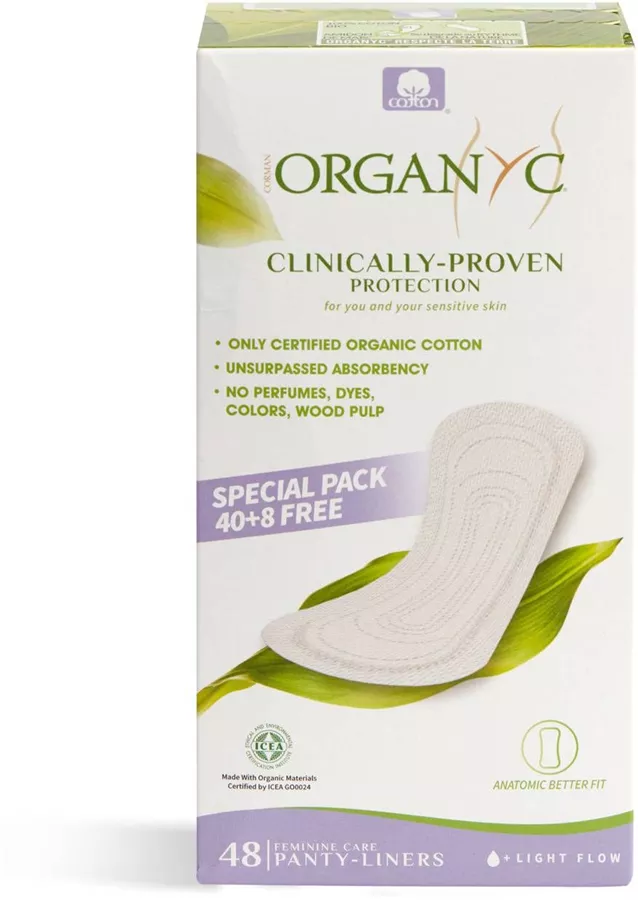 מגן תחתון אקולוגי אורגניק 48 יחידות organyc