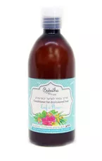 בבתא  - מרכך צמחי לשיער יבש עד צבוע 500 מ"ל Babatha Conditioner for dry to colored hair Leaf & flowers כליל הטבע