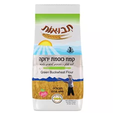 תבואות קמח כוסמת ירוקה ללא גלוטן 400 גרם Tvuot Buckwheat Flour כליל הטבע