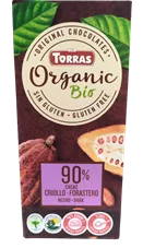 טוראס - שוקולד מריר אורגני 90% - TORRAS ORGANIC BIO כליל הטבע