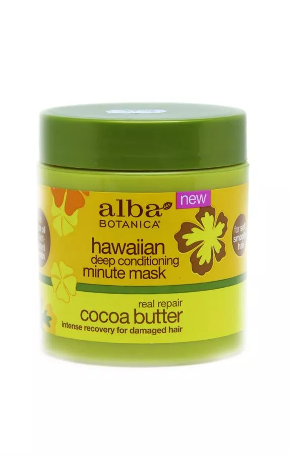 מסיכה לשיער חמאת קקאו אלבה 156 גרם Alba Cocoa-Butter Deep Conditioning Minute Mask
