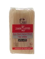מזרח מערב מקלוני אורז 454 גרם EAST & WEST RICE STICK FARMER BRAND כליל הטבע