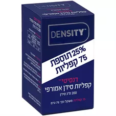 דנסיטי - סידן אמורפי  75 קפליות  Density Amorphous Calcium Caplets כליל הטבע