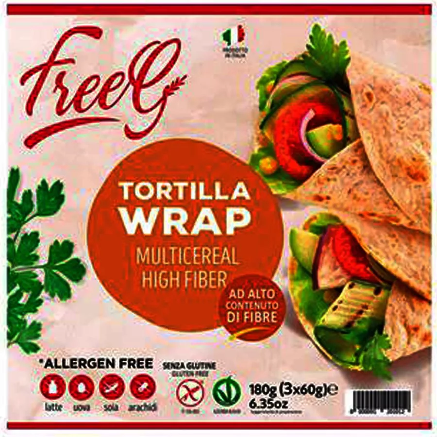 עלי טורטיה 180 גרם Gluten Free Tortilla Wrap