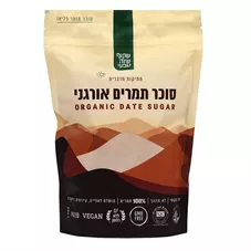 שקוף שזה טבעי סוכר תמרים אורגני 500 גרם Organic Date Suger כליל הטבע