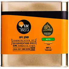 שמן זית ברנע ארץ גשור 2 ליטר  Eretz Gshur Olive Oil Barnea כליל הטבע