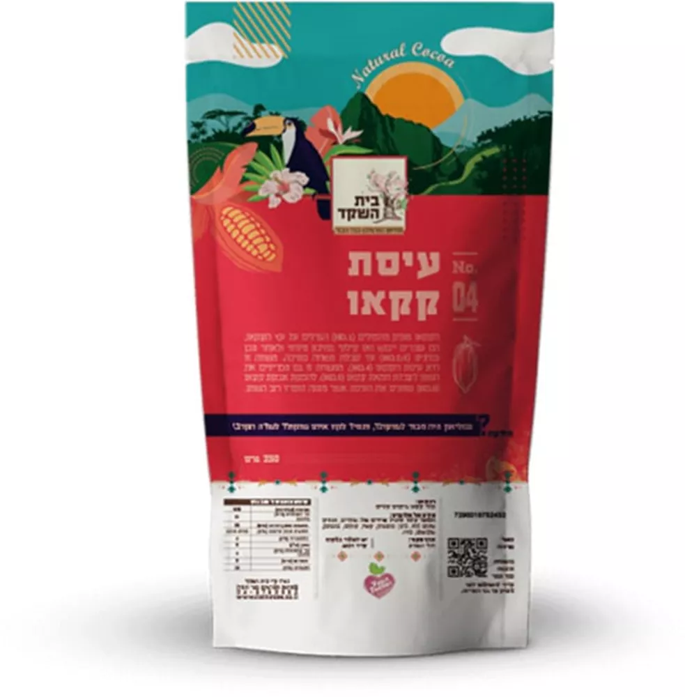 עיסת קקאו 100% קקאו בית השקד