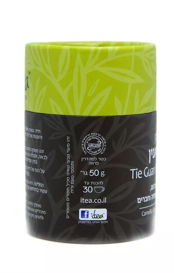 תה גואנין תה אולון איי תי 50 גרם Itea Tie Guan Yin Oolong Tea