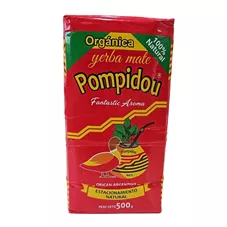 ג'רבה מאטה - פומפידו אורגני 500 גרם  Pompidou Yerba Mate כליל הטבע