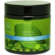 מסיכת קיק וביוטין להזנת השיער 500 מ"ל Ocean Castor And Biotin Hair Mask כליל הטבע