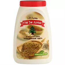 טחינה אל ארז 1 ק"ג משומשום טהור Al Araz Tahini Pure Sesame כליל הטבע