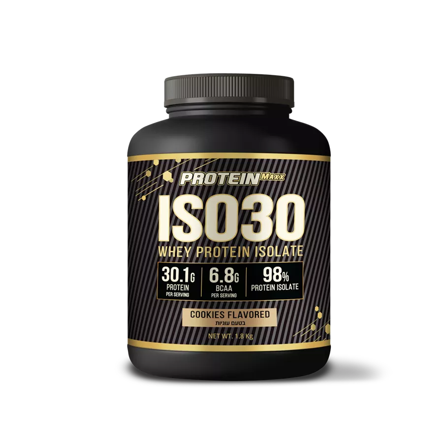 פרוטאין מקס איזו 30 בטעם עוגיות Protein Max ISO