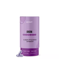 ברזל ליפוזומלי אקוסאפ   EcoSupp IRON כליל הטבע