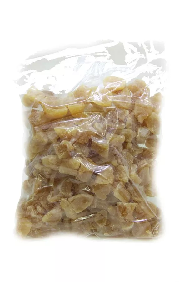 קוביות ג'ינג'ר / זנגביל מיובש 100 גרם  Ginger cubes