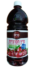 מיץ חמוציות דל קלוריות 1 ליטר - כרם כליל הטבע