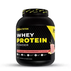 אבקת חלבון מי גבינה בטעם תות בננה 700 גרם - TNT WHEY PROTEIN כליל הטבע