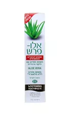 משחת שיניים מלבינה - אלו פרש 100 מ"ל     Aloe Fresh Whitening Toothpaste כליל הטבע