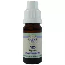 מור שמן אתרי - עומר הגליל 10 מ"ל  Omer Hagalil Myrrh Pure Essential Oil כליל הטבע