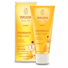 וולדה בייבי קרם לחות קלנדולה לגוף 75 מ"ל Weleda Calendula Body Cream כליל הטבע